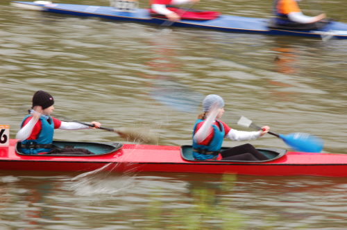 Schülerinnen B :Hannalotta Neuber (vorn) und  Maike Walter