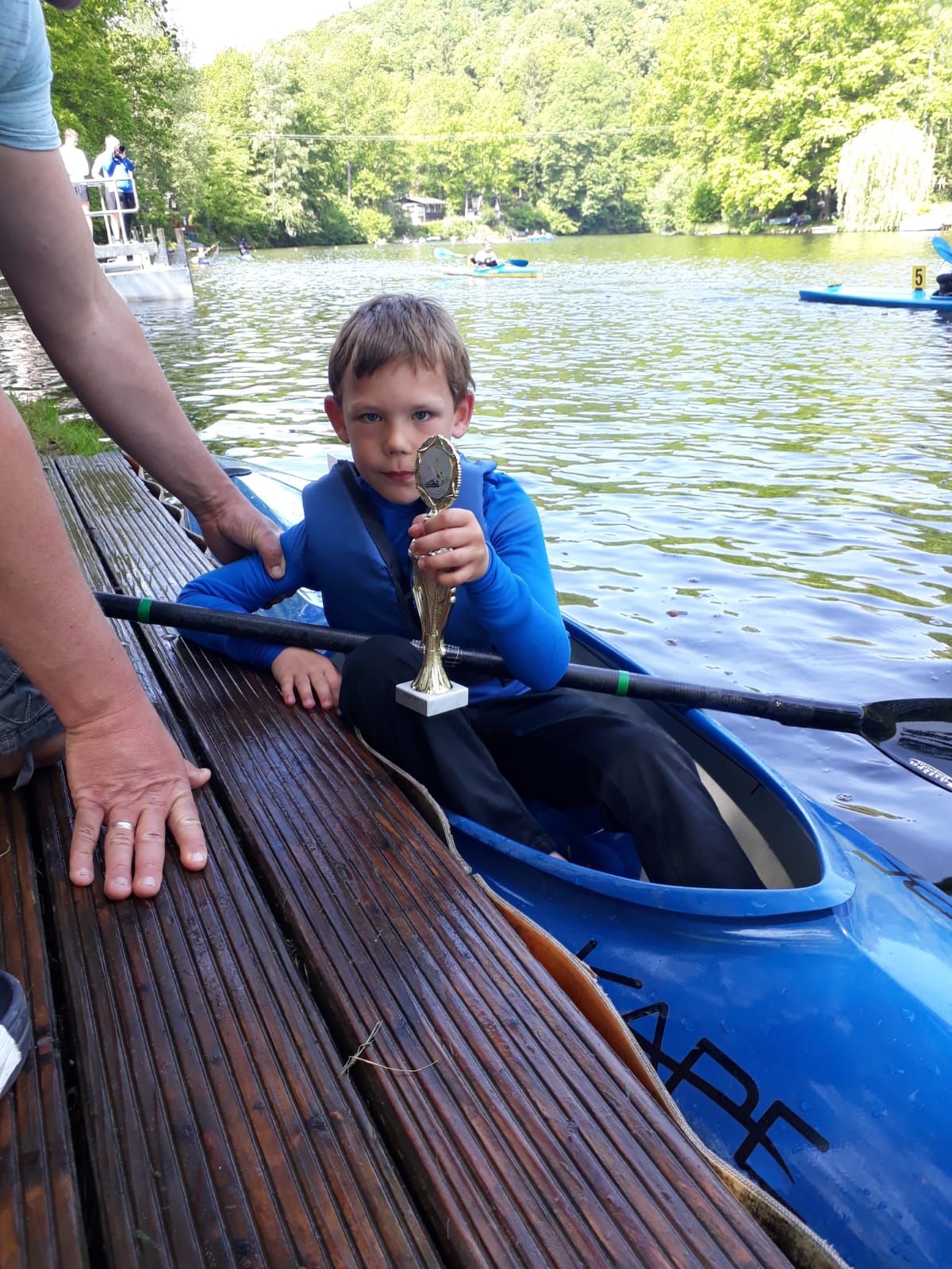 Luan Große, Pokalsieger K1 250m