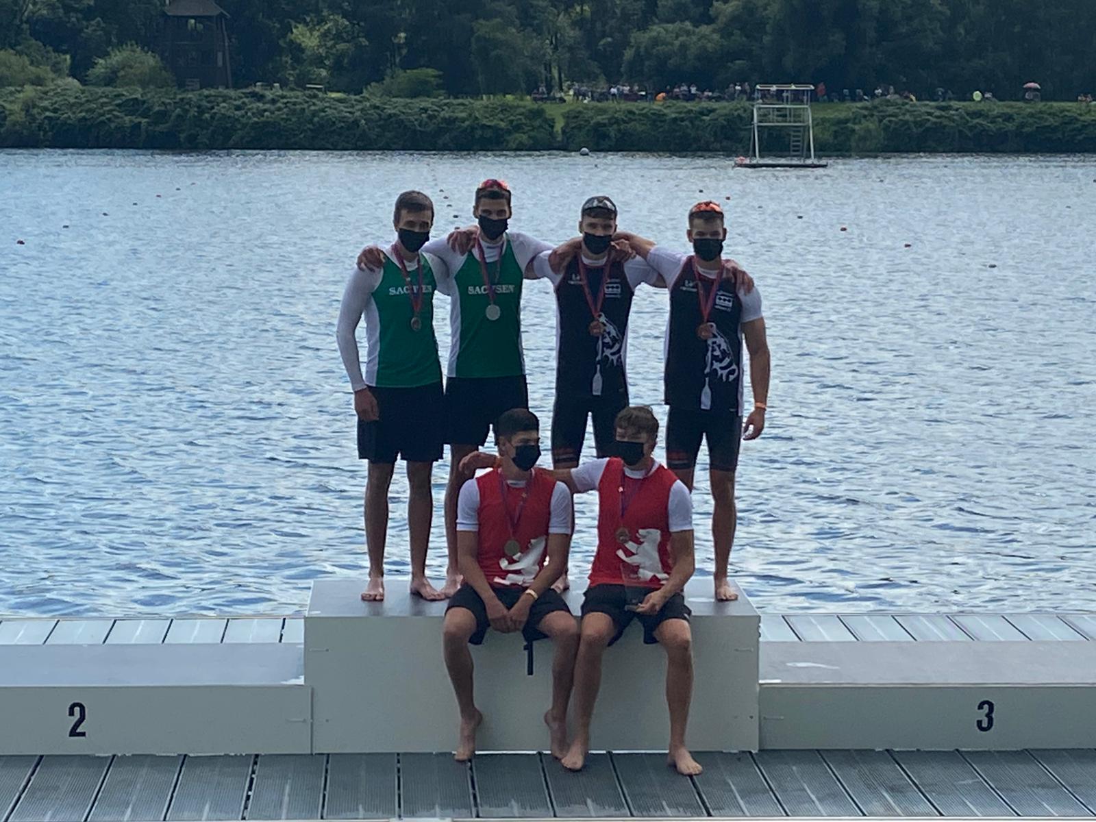 Siegerehrung K2 500m