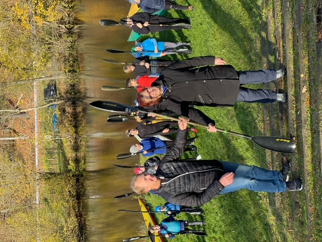 Abpaddeln auf der Zschopau 2